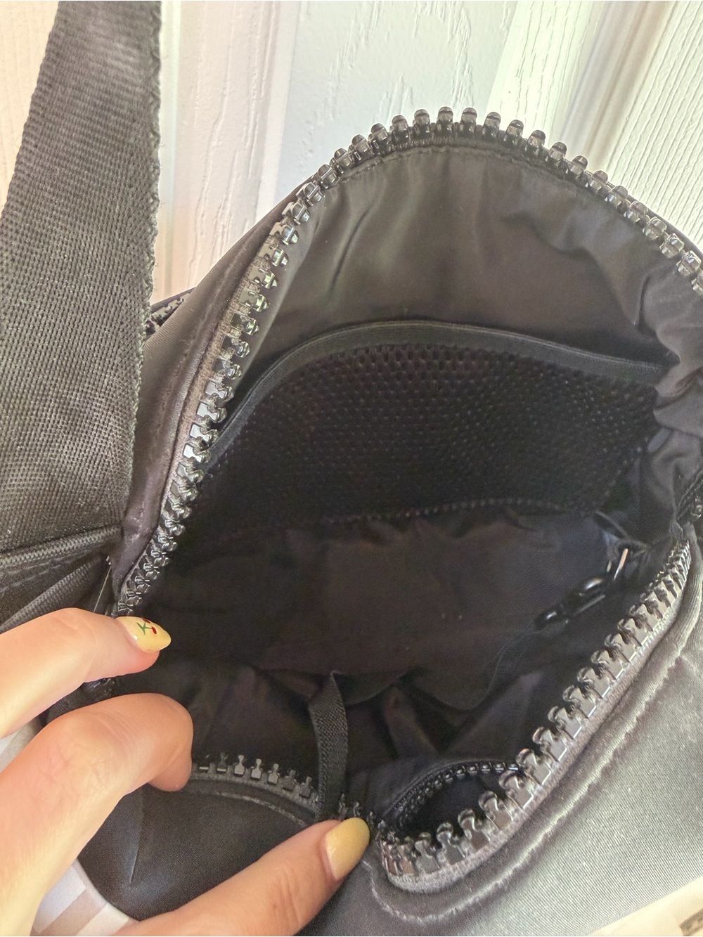 Dagne Dover Micah Black Crossbody Bag - Compact Everyday Carry - Picture 7 of 9